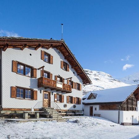 Gasthaus Alpenrose Juf Hotel Luaran gambar