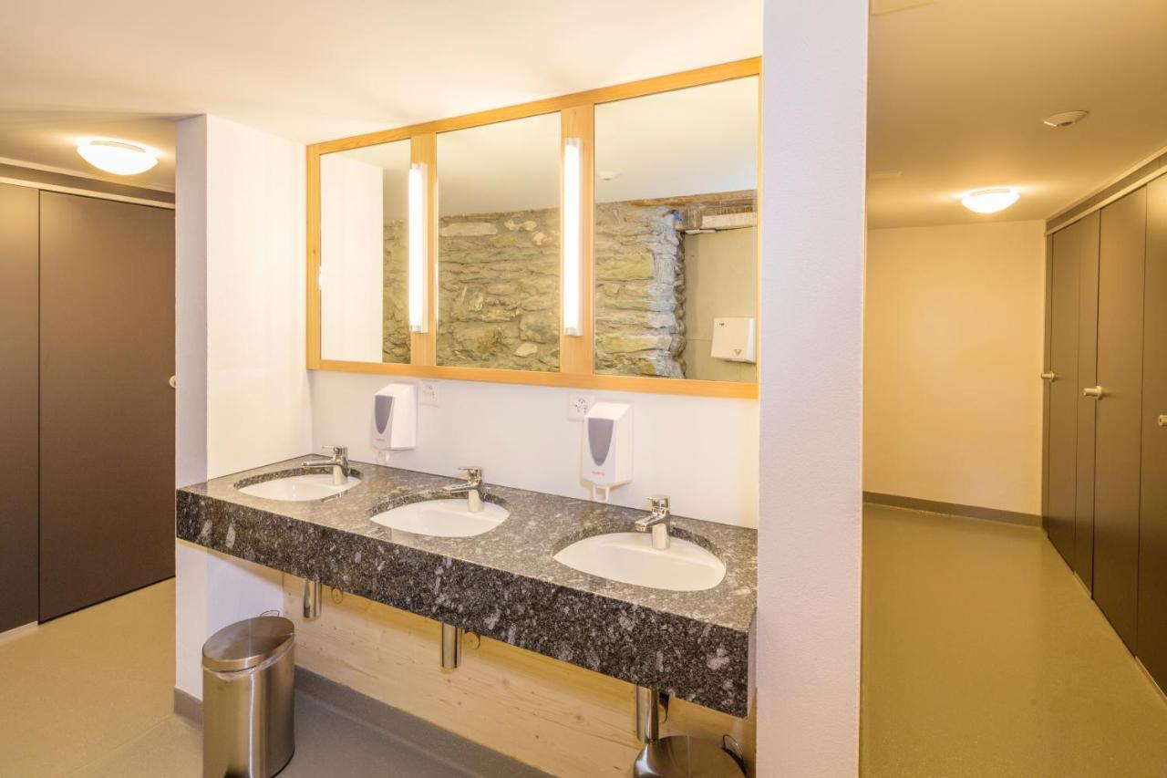 Gasthaus Alpenrose Juf Hotel Luaran gambar